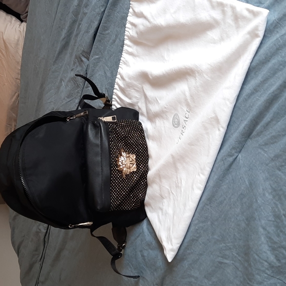 Versace Palazzo Studded Backpack - Picture 9 of 12